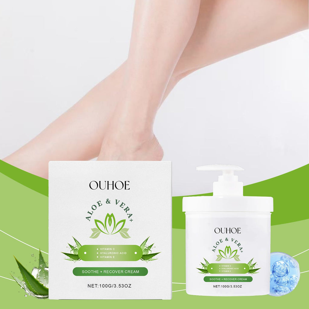 Aloe Vera Firming Moisturizer, Gentle Moisturizing Facial Skin Glow Moisturizing Cream