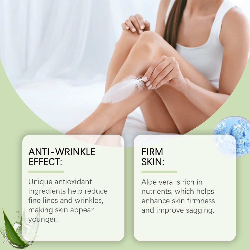 Aloe Vera Firming Moisturizer, Gentle Moisturizing Facial Skin Glow Moisturizing Cream