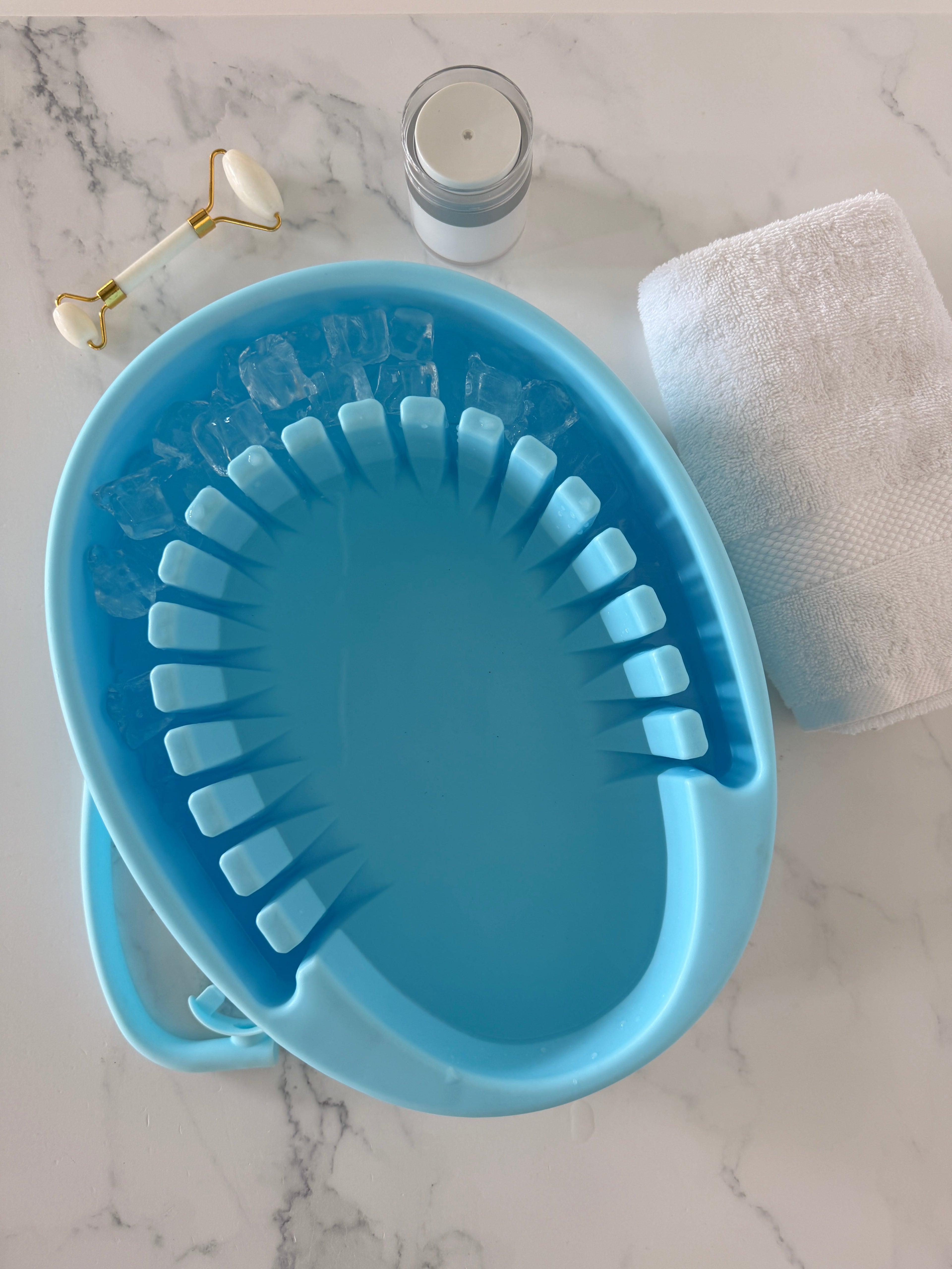 Arauris Pure - Facial Cold Plunge Bowl with Ice Chamber