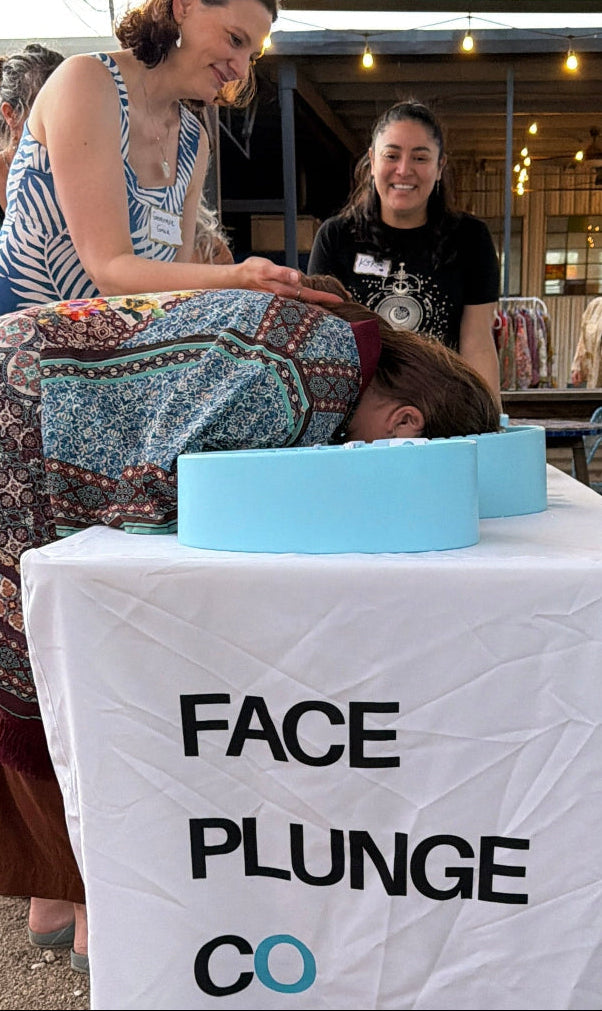 Arauris Pure - Facial Cold Plunge Bowl with Ice Chamber