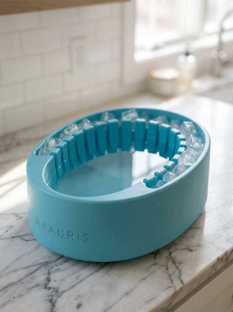 Arauris Pure - Facial Cold Plunge Bowl with Ice Chamber